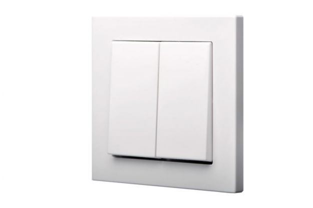 Flush mounting 2-gang switch